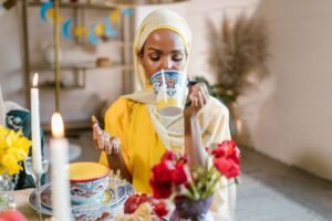 مشروبات رمضان التقليدية في الضيافة