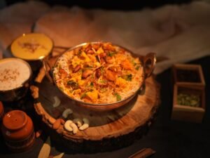 أطباق الأرز في بوفيه المناسبات